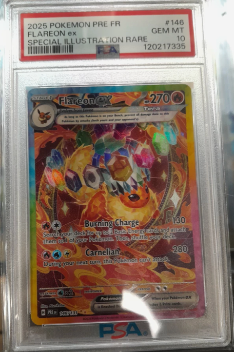 Flareon EX 146 PSA 10 INGLES