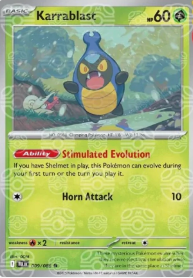 Karrablast 009/086 Master Ball