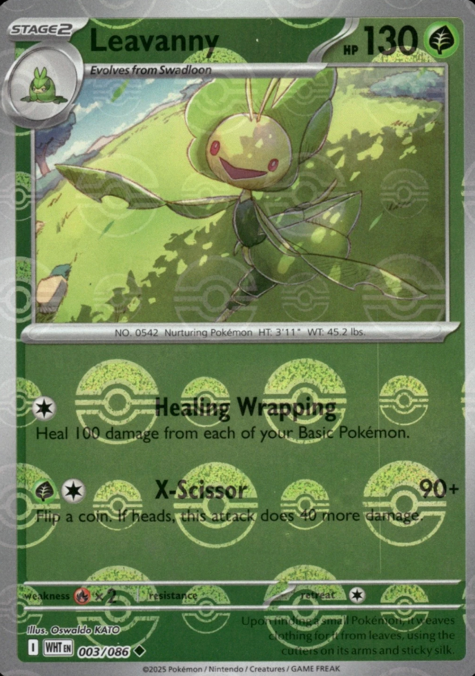 Leavanny 003/086 Poke Ball