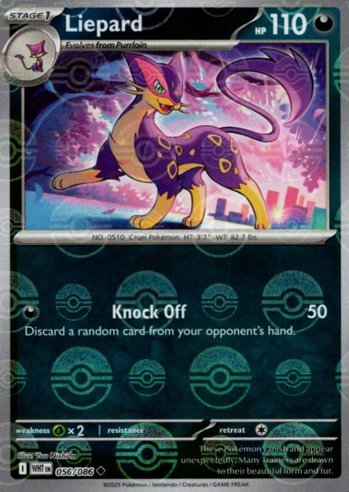 Liepard 056/086 Poke Ball