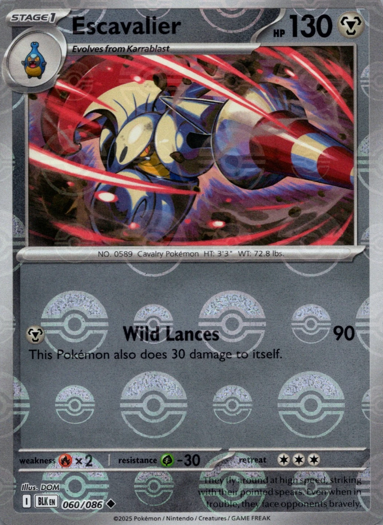 Escavalier 060/086 Poke Ball