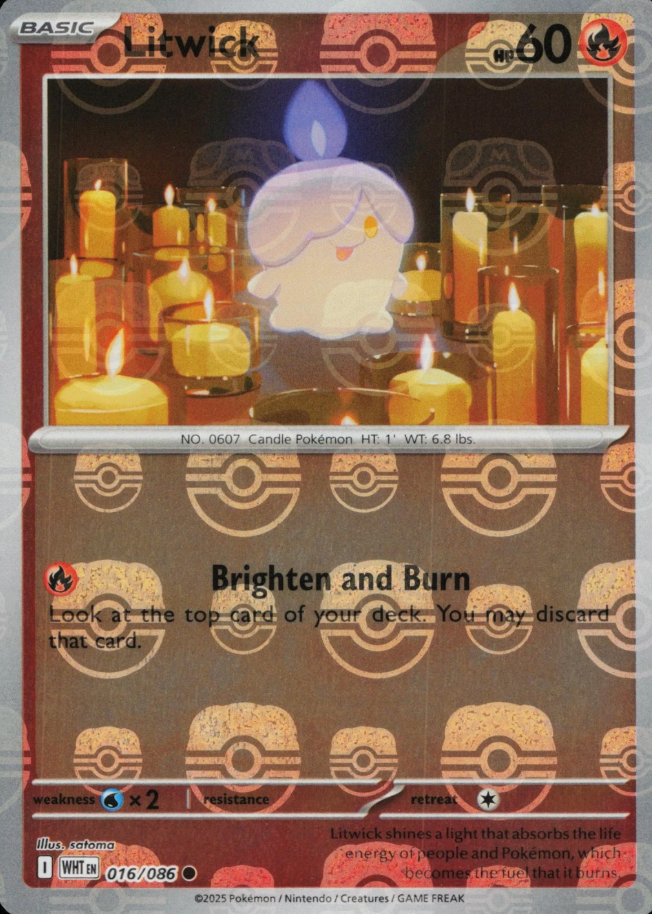 Litwick 016/086 Master Ball
