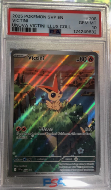 Victini #208 PSA #10 INGLÉS