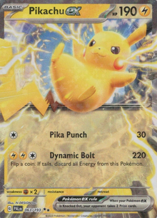 Pikachu EX 063/193