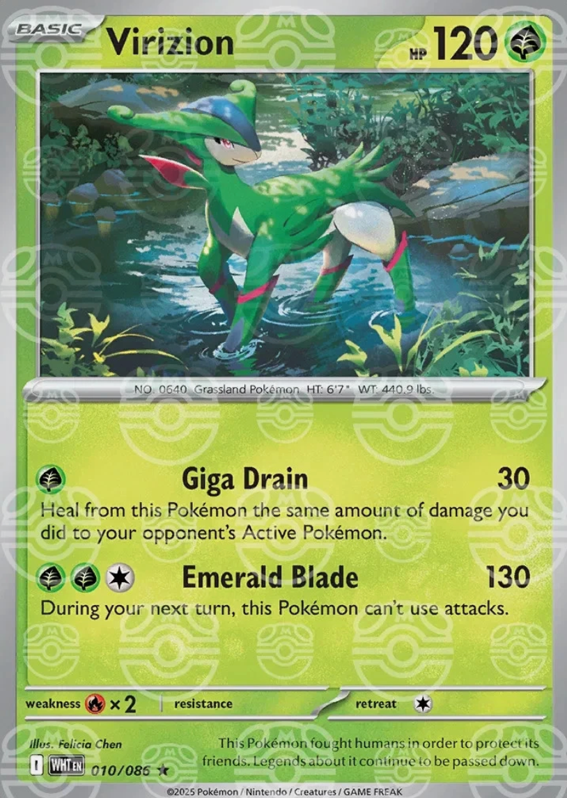 Virizion 010/086 Masterball