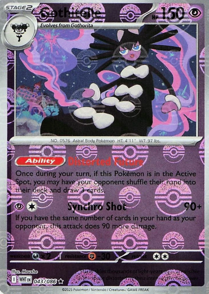 Gothitelle 043/086 Poke Ball