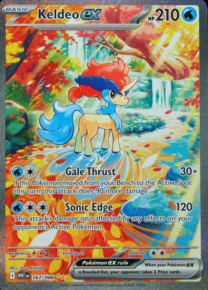 Keldeo EX 167/086