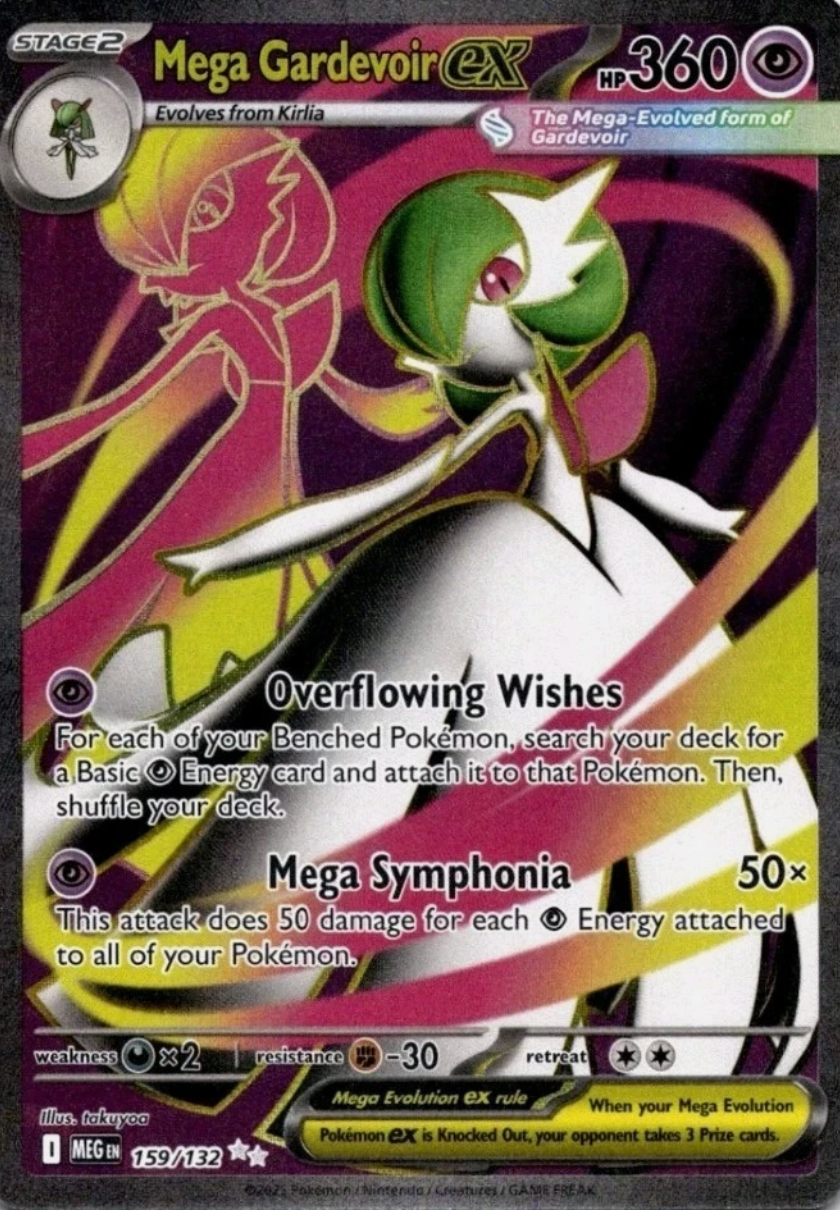 Mega Gardevoir EX 159/132