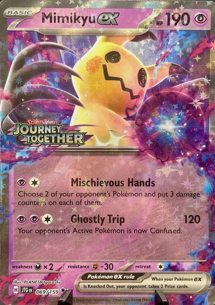 Mimikyu EX 069/159 (JOURNEY TOGETHER STAMPED )