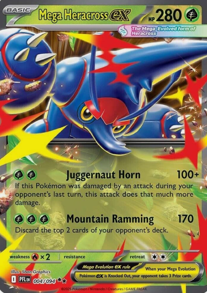 Mega Heracross EX 004/094