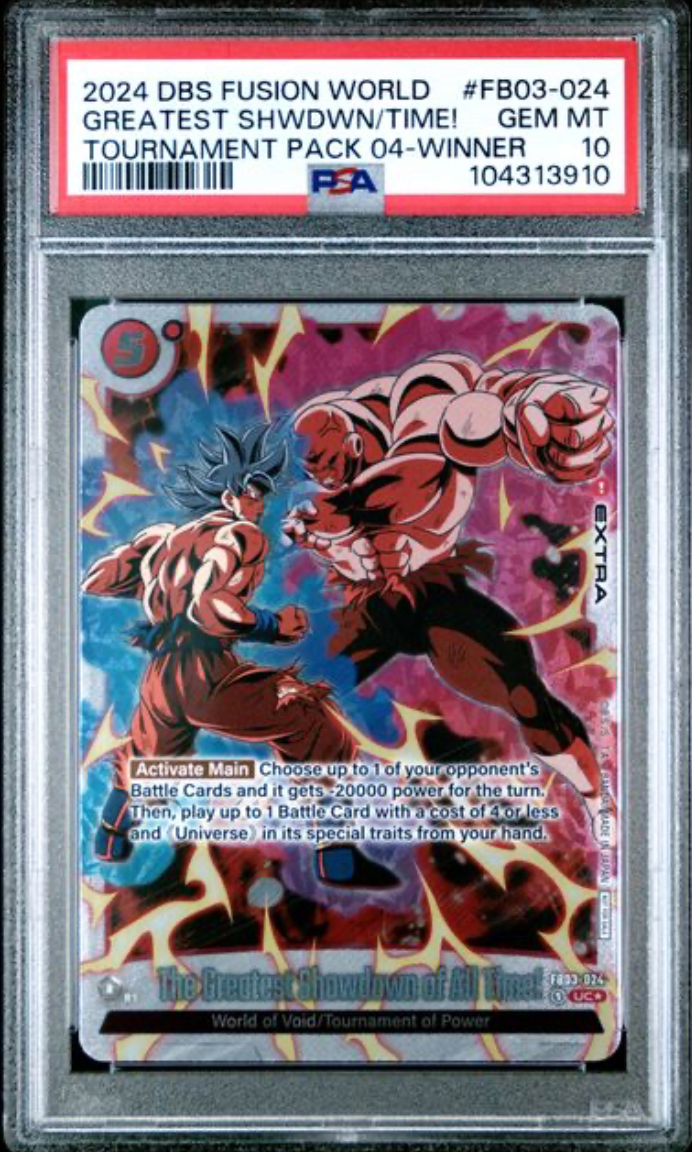 Greatest Shwdwn/Time FB03-024 PSA 10 INGLES