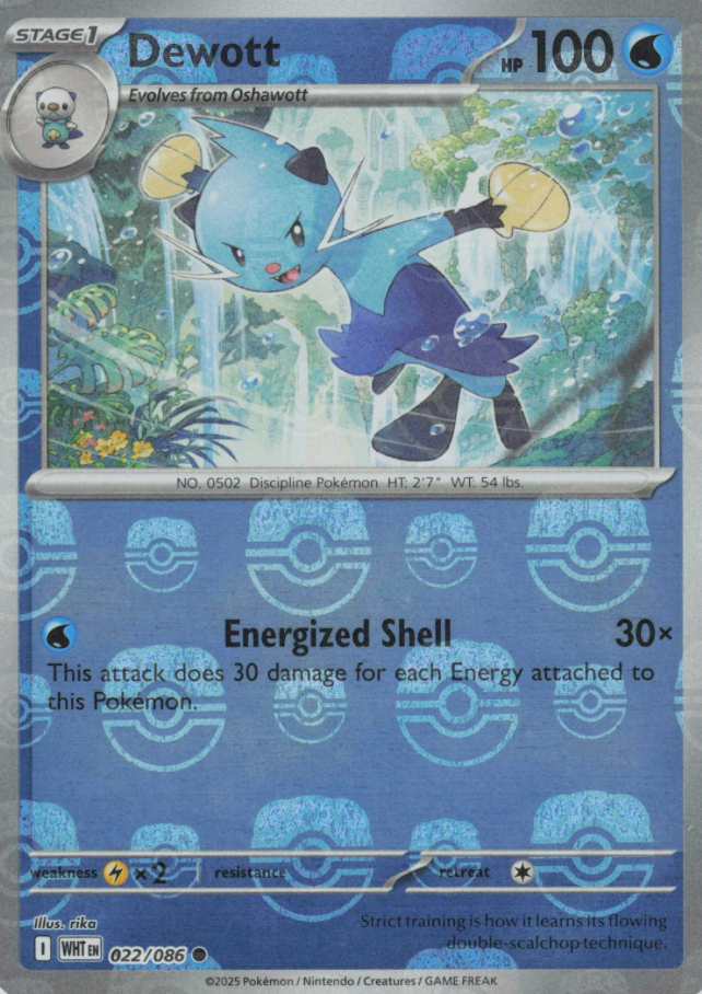 Dewott 022/086 Master Ball