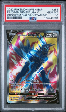 Origin Forme Dialga SWSH255 PSA 10