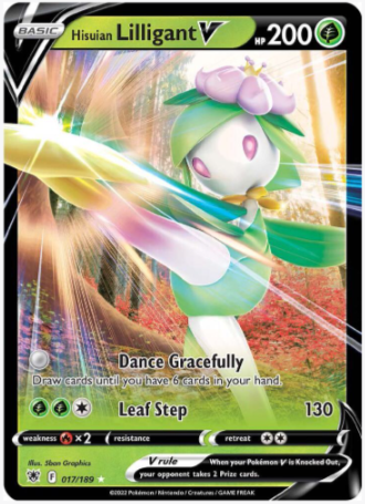 Hisuian Lilligant V 017/189