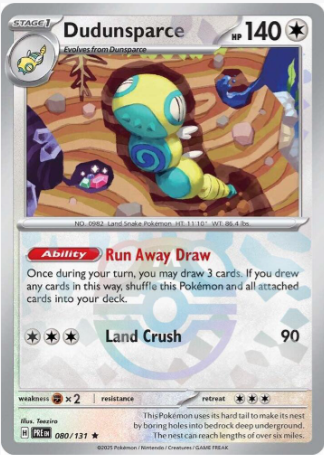 Dudunsparce 080/131 Master Ball
