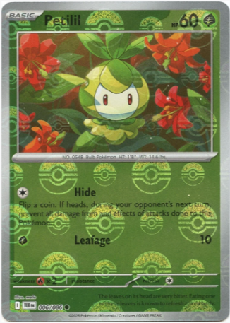 Petilil 006/086 Poke Ball