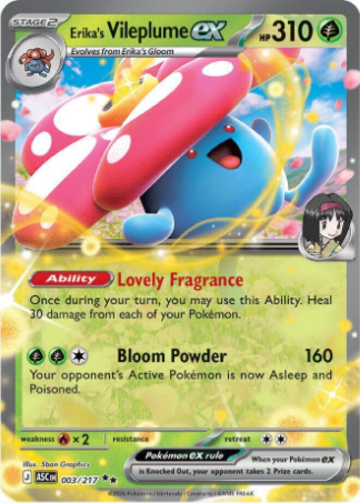 Erika' s Vileplume EX 003/217