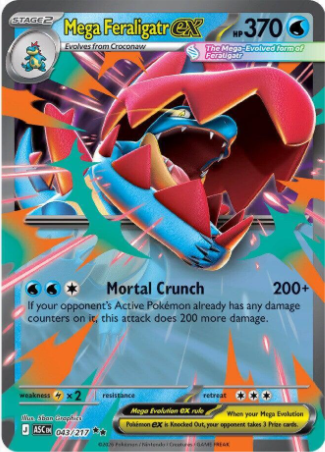 Mega Feraligatr EX 043/217