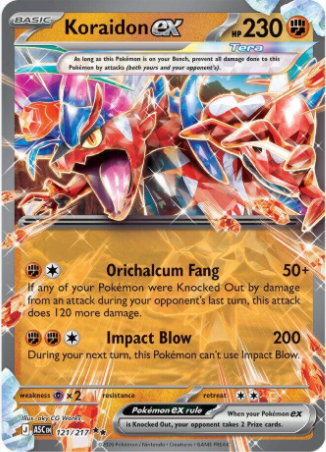 Koraidon EX 121/217