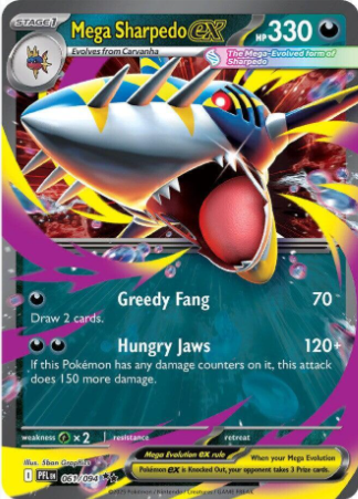 Mega Sharpedo EX 061/094