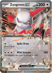 Zangoose EX 167/217