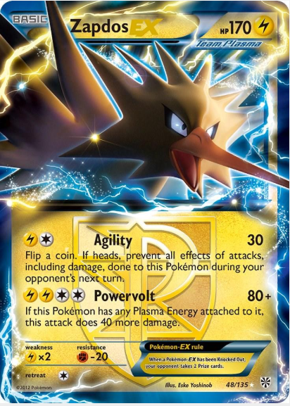 Zapdos EX 48/135