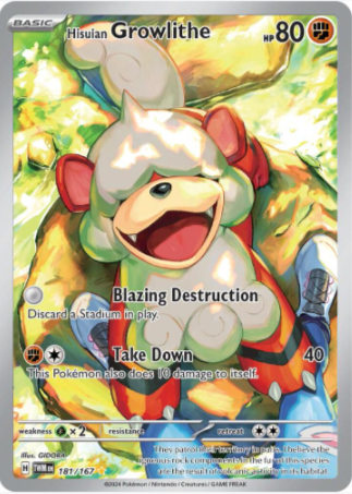 Hisuian Growlithe 181/167