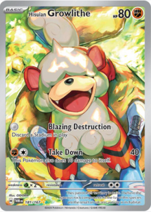 Hisuian Growlithe 181/167