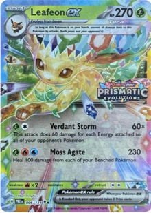 Leafeon EX 006/131 ( Prismatic Evolutions Stamp)