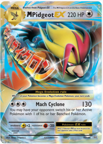 M Pidgeot EX 65/108