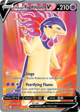 Hisuian Typhlosion V 169/189