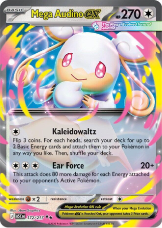 Mega Audino EX 172/217