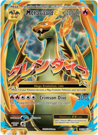 M Charizard EX 101/108