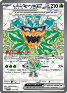 Teal Mask Ogerpon EX 190/167
