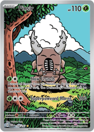 Pinsir 168/167