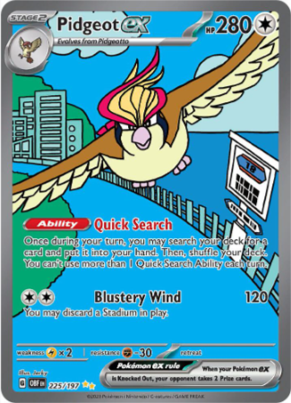 Pidgeot EX 225/197