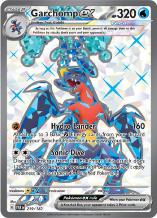 Garchomp EX 219/182
