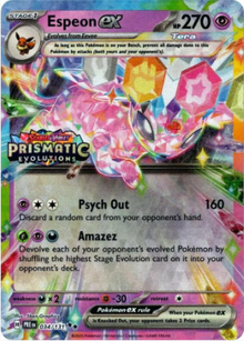 Espeon ex 034/131 (Prismatic Evolutions Stamp)