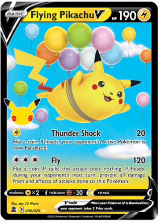 Flying Pikachu V 006/025