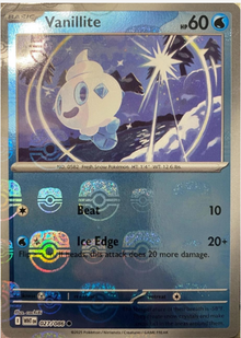 Vanillite 027/086 Master Ball