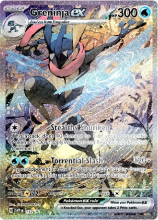 Greninja ex 132 Promo