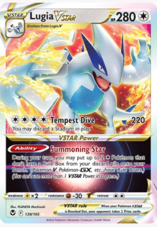 Lugia VSTAR 139/195