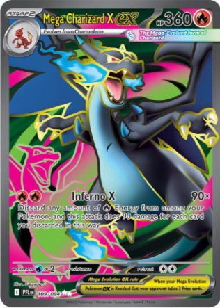 Mega Charizard X ex 109/094