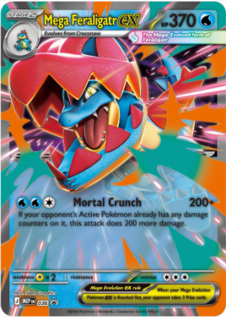 Mega Feraligatr ex 036 Promo