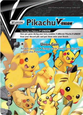 Pikcachu V-union SWSH139 Promo