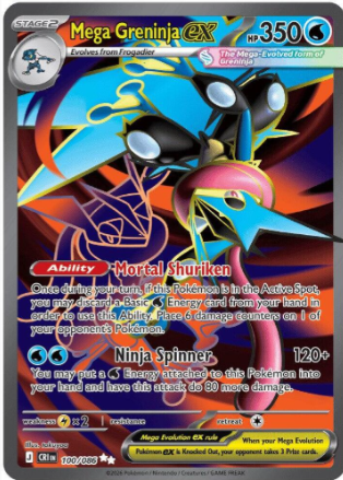 Mega Greninja EX 100/086