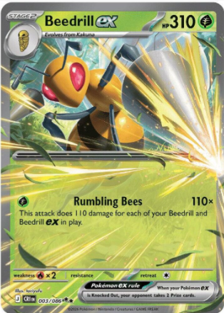 Beedrill EX  003/086