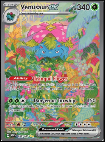 Venusaur EX 198/165