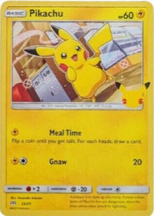 Pikachu 25/25