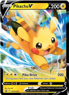 Pikachu V SWSH285 Promo